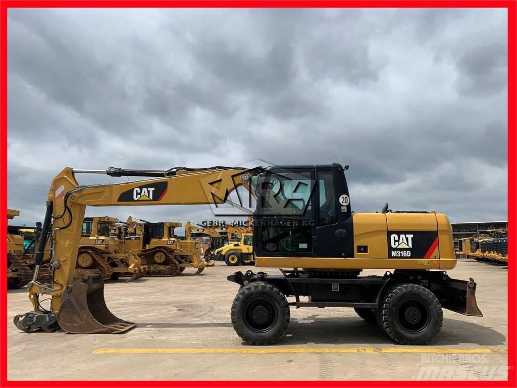 CAT M 316D Εκσκαφείς με τροχούς - λάστιχα