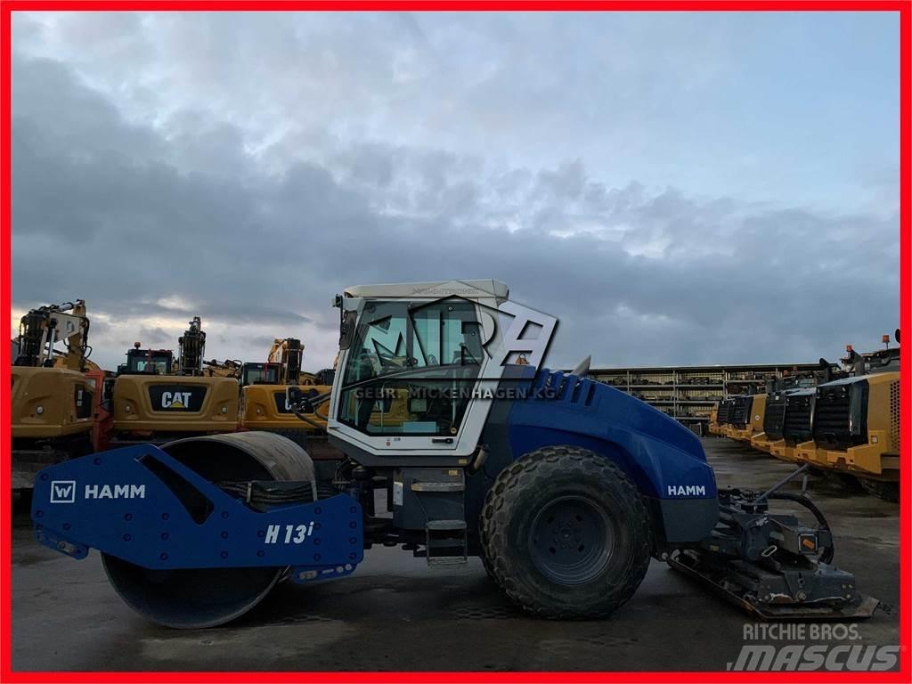 Hamm H 13i + Platten Οδοστρωτήρες μονού κυλίνδρου