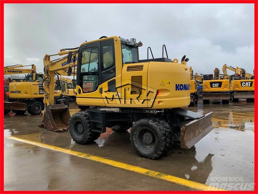 Komatsu PW148-10 Εκσκαφείς με τροχούς - λάστιχα