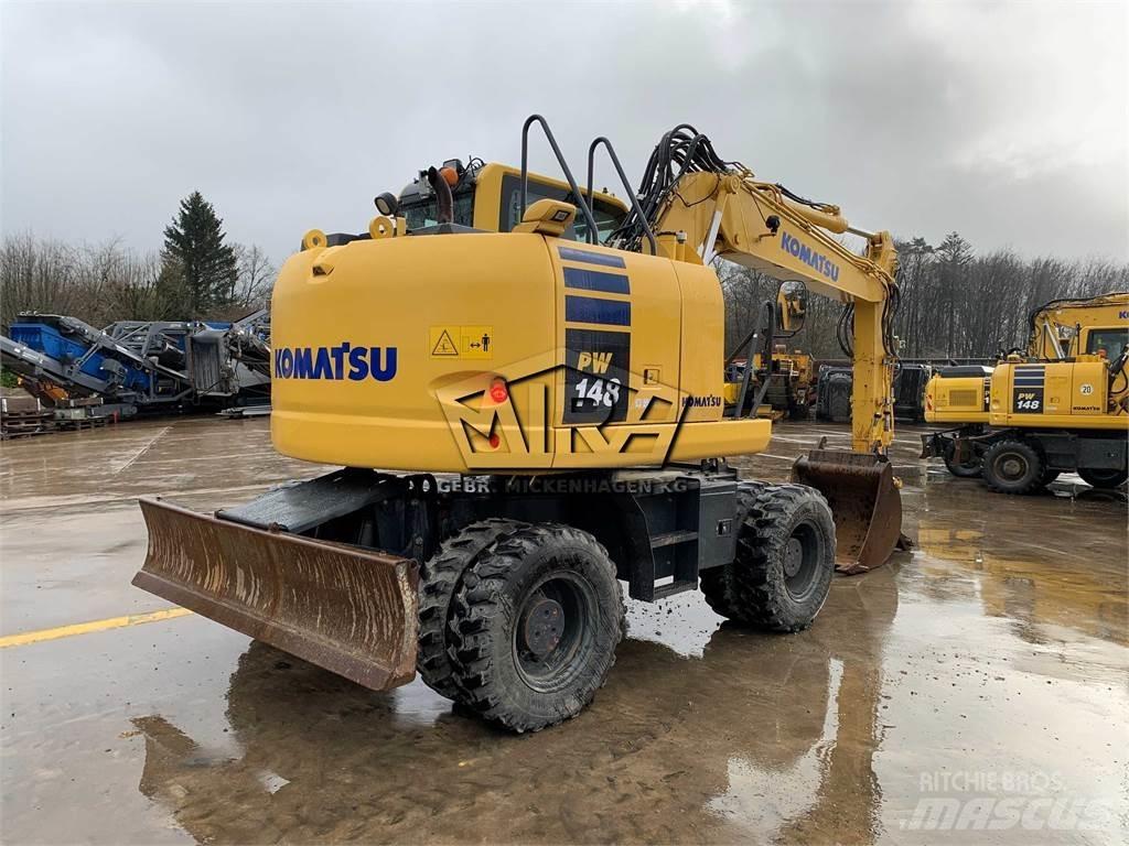Komatsu PW148-10 Εκσκαφείς με τροχούς - λάστιχα