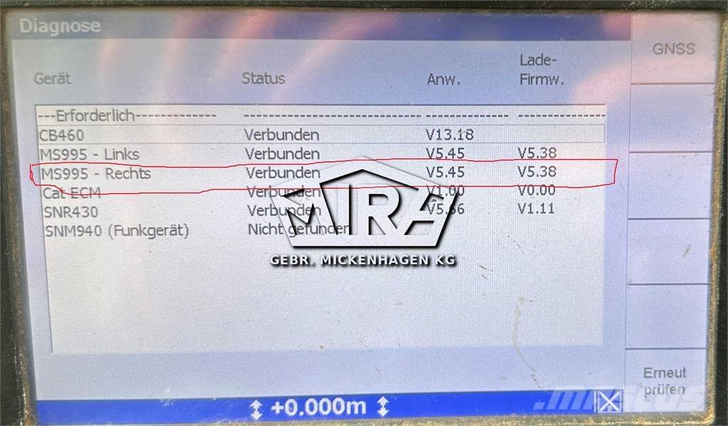Trimble MS995 Κατασκευές - Άλλα