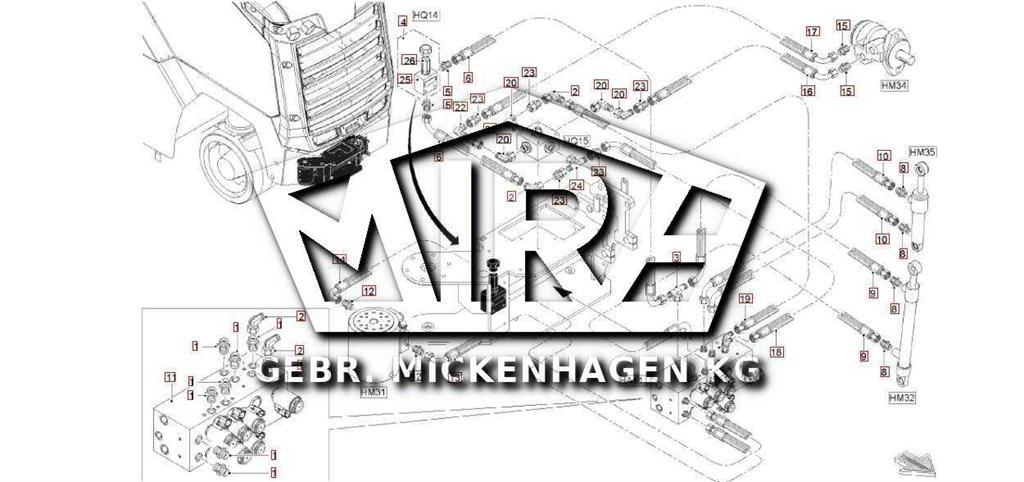 Wirtgen W50 / W60 Φορτηγά σκούπες