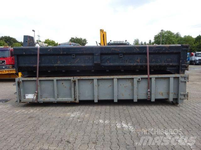  2x Abroll-Container Φορτηγά ανατροπή με γάντζο