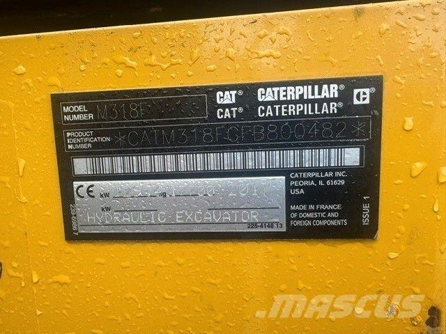 CAT M318F Εκσκαφείς με τροχούς - λάστιχα
