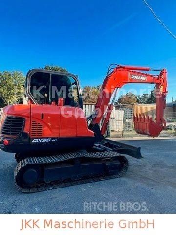 Doosan DX 55-9C Εκσκαφάκι (διαβολάκι) < 7t