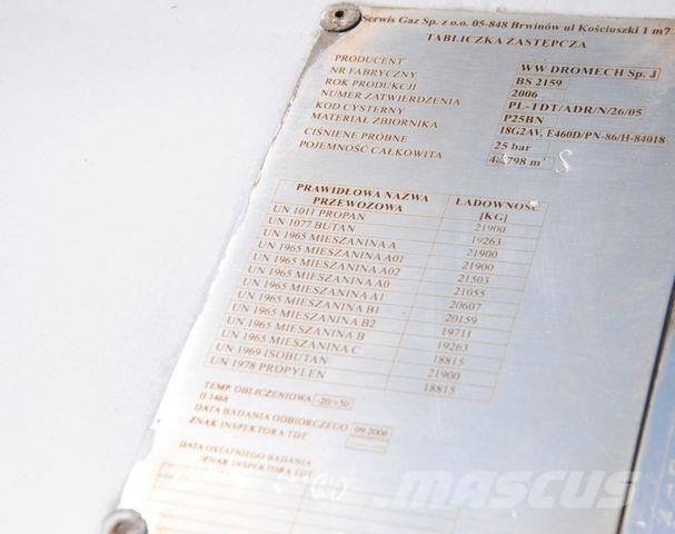  Dromech, tank Ημιρυμούλκες βυτίων