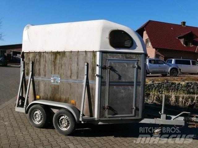  Holz Poly 2 Pferde Ρυμούλκες μεταφοράς ζώων