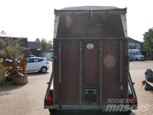  Holz Poly 2 Pferde Ρυμούλκες μεταφοράς ζώων