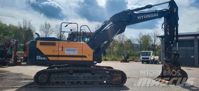 Hyundai HX 210 AL Εκσκαφείς με ερπύστριες