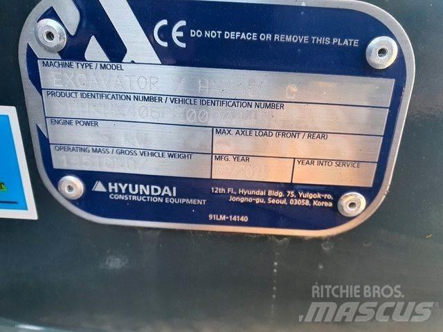 Hyundai HX140LC Εκσκαφείς με ερπύστριες