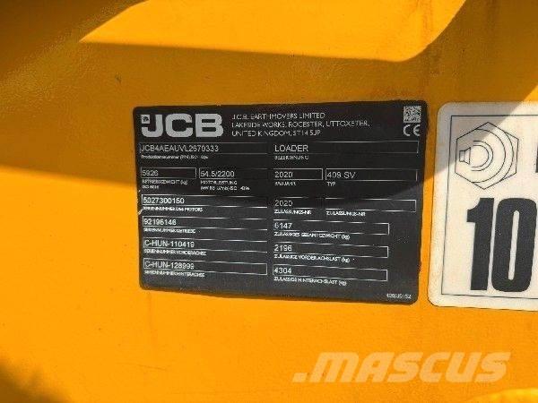 JCB 409 Φορτωτές με λάστιχα (Τροχοφόροι)