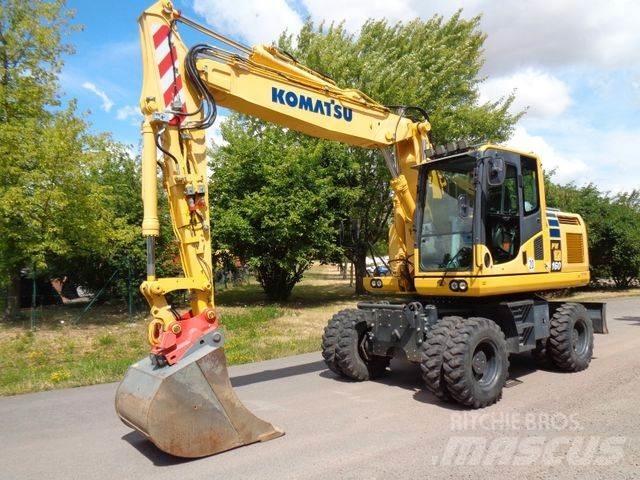Komatsu PW 160-10 Εκσκαφείς με τροχούς - λάστιχα