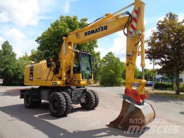 Komatsu PW 160-10 Εκσκαφείς με τροχούς - λάστιχα
