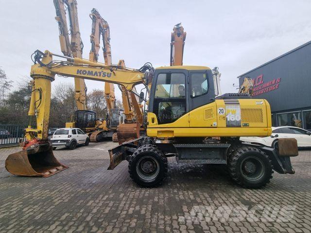 Komatsu PW 160-7EO Εκσκαφείς με ερπύστριες