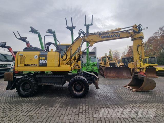 Komatsu PW 160-7EO Εκσκαφείς με ερπύστριες