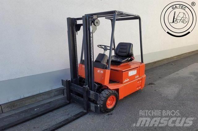 Linde E15 Ηλεκτρικά περονοφόρα ανυψωτικά κλαρκ