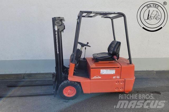 Linde E15 Ηλεκτρικά περονοφόρα ανυψωτικά κλαρκ