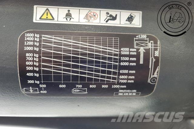 Linde E16-02 Ηλεκτρικά περονοφόρα ανυψωτικά κλαρκ
