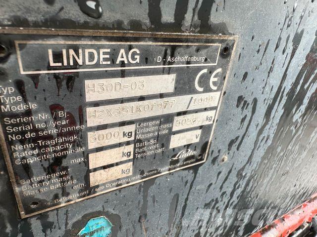 Linde H30D-30 Φορτηγά ανώμαλου εδάφους