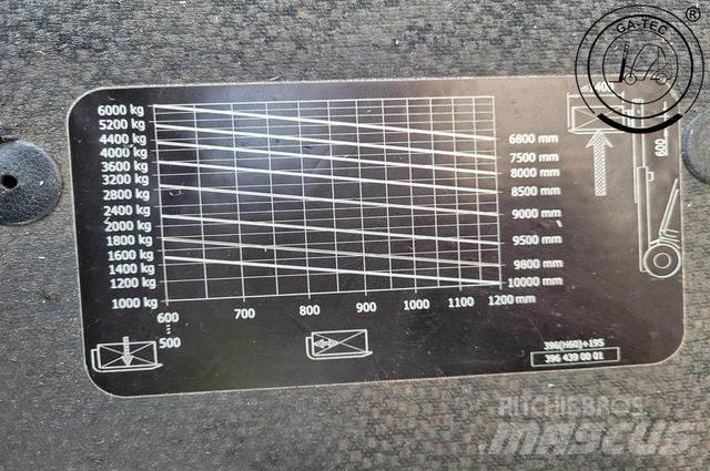 Linde H60T Περονοφόρα ανυψωτικά κλαρκ με φυσικό αέριο LPG