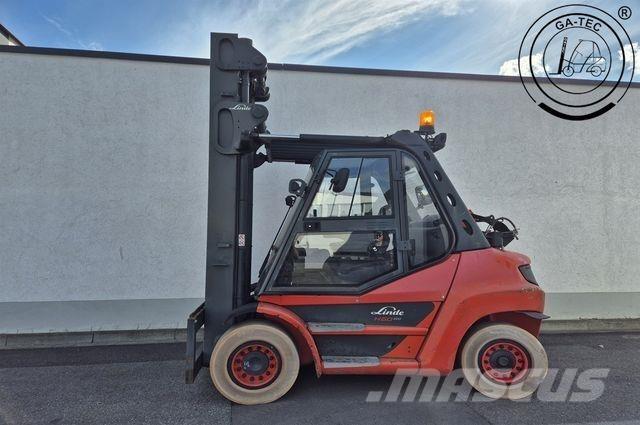 Linde H60T Περονοφόρα ανυψωτικά κλαρκ με φυσικό αέριο LPG