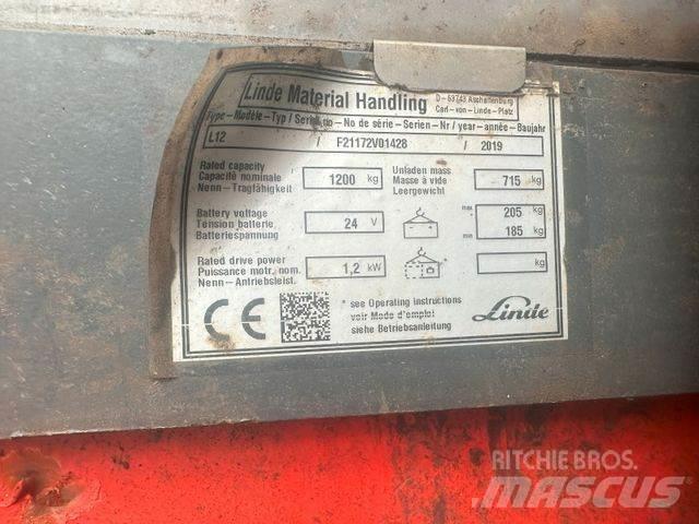 Linde L12 Περονοφόρο ανυψωτικό συλλογής παραγγελιών μεγάλου ύψους