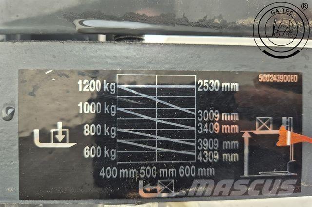 Linde L12 Περονοφόρο ανυψωτικό συλλογής παραγγελιών μεγάλου ύψους