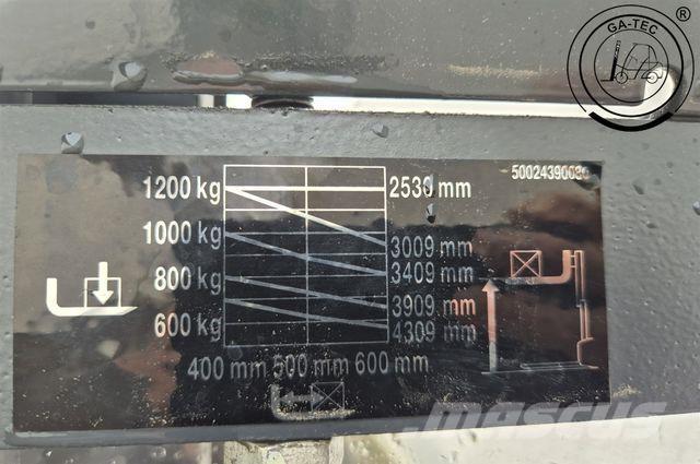 Linde L12 Περονοφόρο ανυψωτικό συλλογής παραγγελιών μεγάλου ύψους