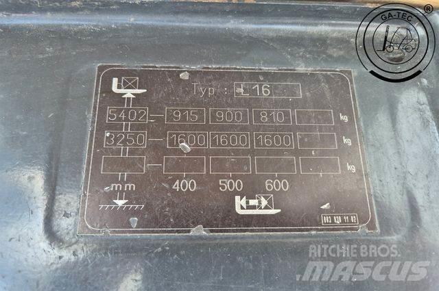 Linde L16 Περονοφόρο ανυψωτικό συλλογής παραγγελιών μεγάλου ύψους