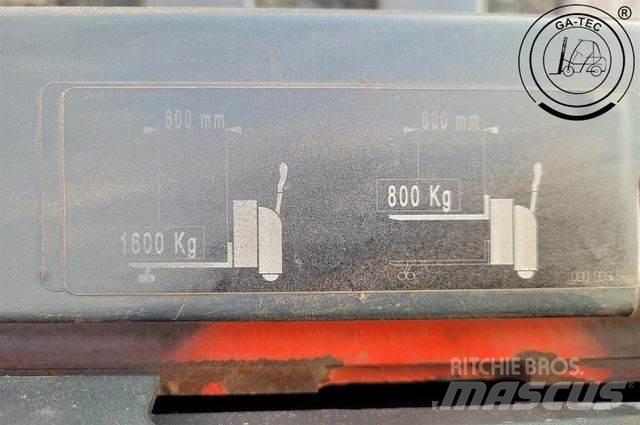Linde L16L Περονοφόρο ανυψωτικό συλλογής παραγγελιών μικρού ύψους