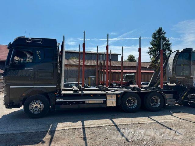 MAN TGX 26.580 Φορτηγά ξυλείας