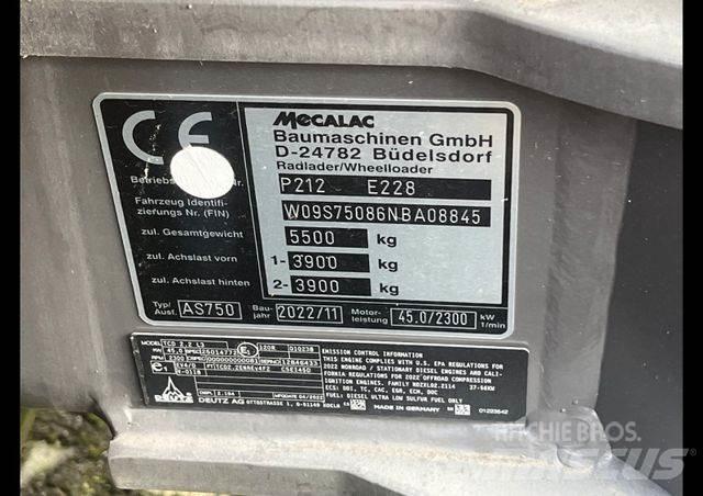 Mecalac AS 750 Φορτωτές με λάστιχα (Τροχοφόροι)