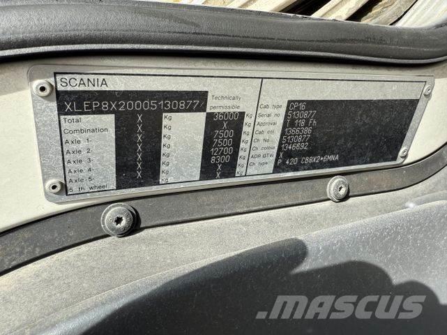 Scania P420 8X2*6 Φορτηγά Σασί