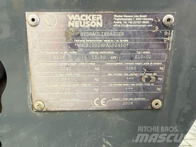 Wacker EZ 28 VDS Εκσκαφάκι (διαβολάκι) < 7t