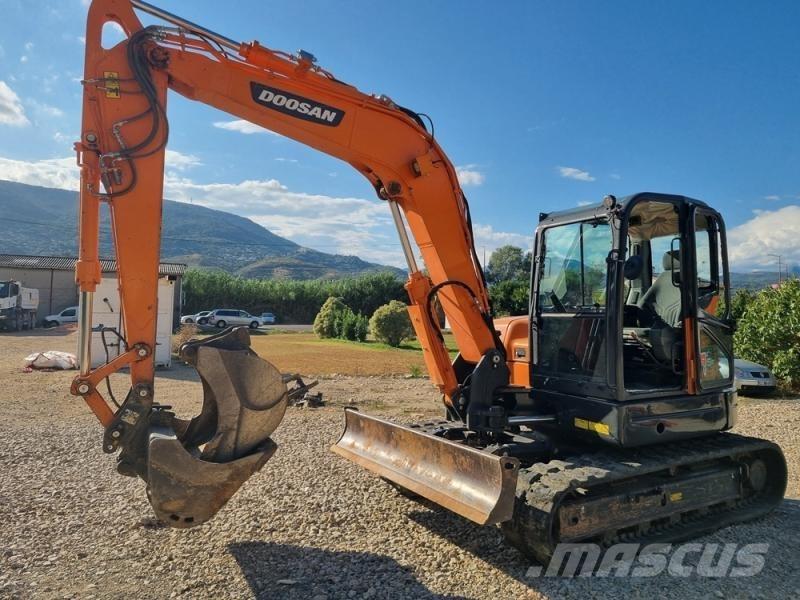 Doosan DX85 Εκσκαφάκι (διαβολάκι) < 7t
