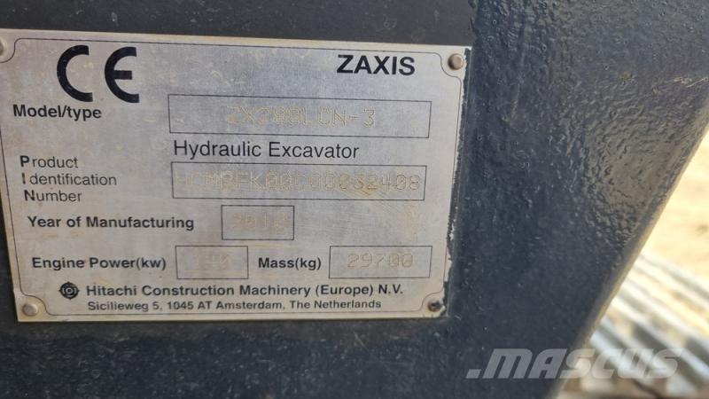 Hitachi ZX280 Εκσκαφείς με ερπύστριες