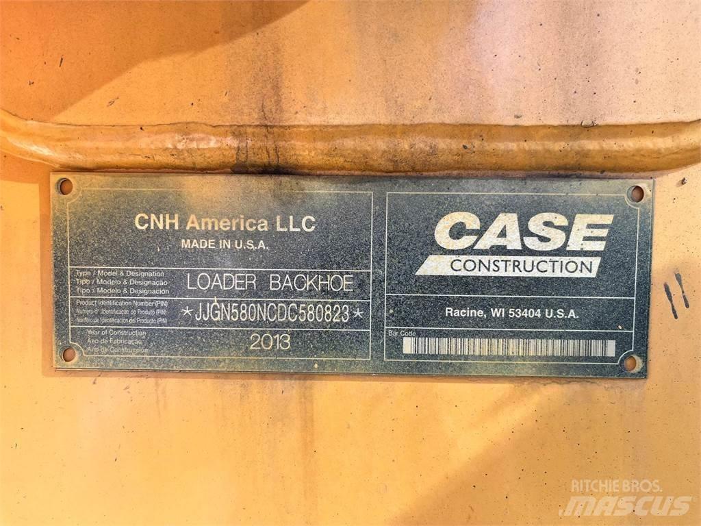 CASE 580N Εκσκαφείς Φορτωτές τύπου JCB