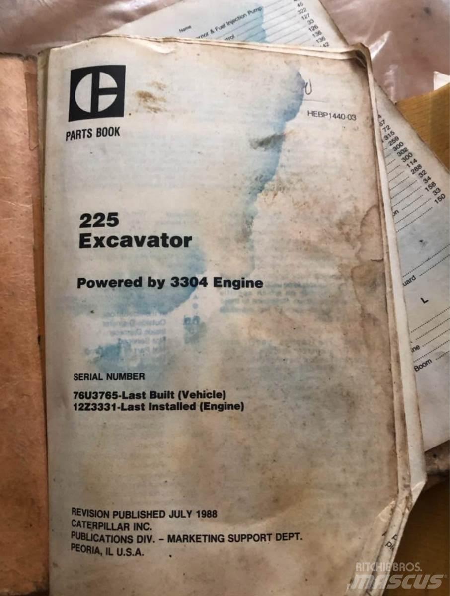 CAT 225 LC Εκσκαφείς με ερπύστριες