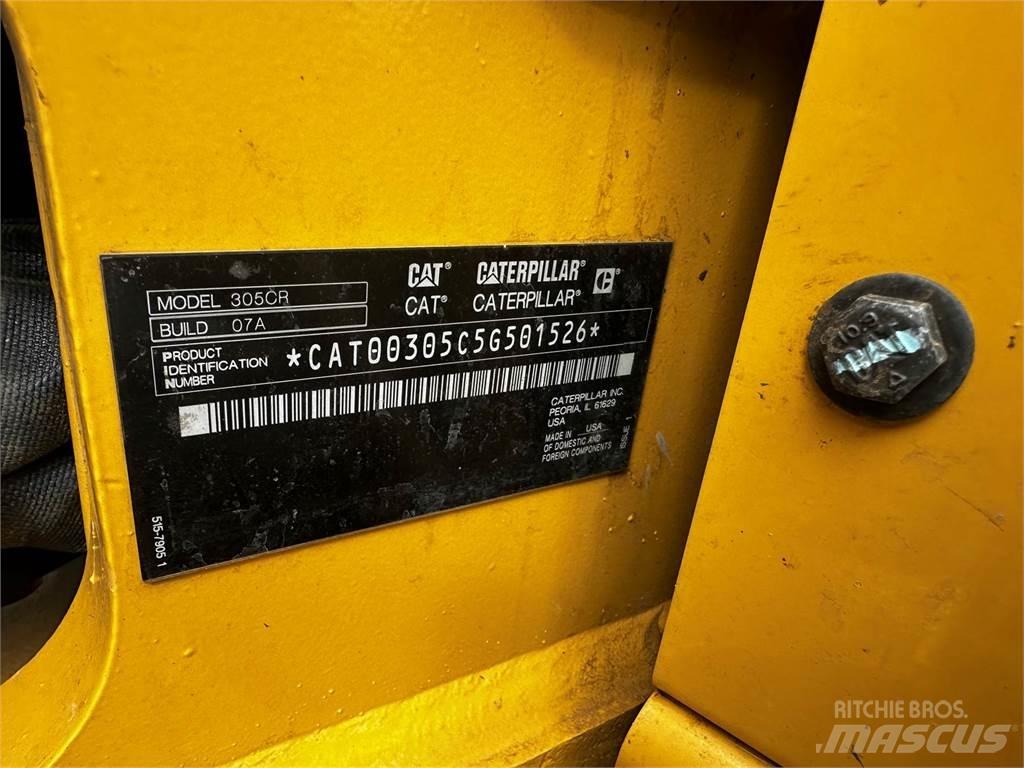 CAT 305 Εκσκαφείς με ερπύστριες