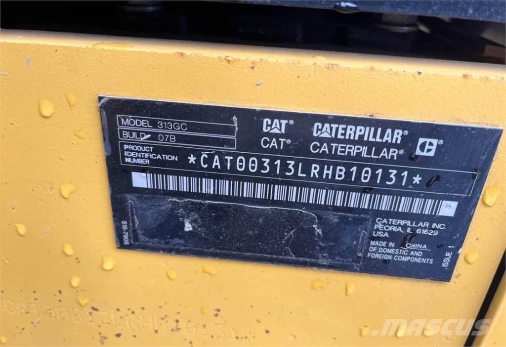 CAT 313 GC Εκσκαφείς με ερπύστριες