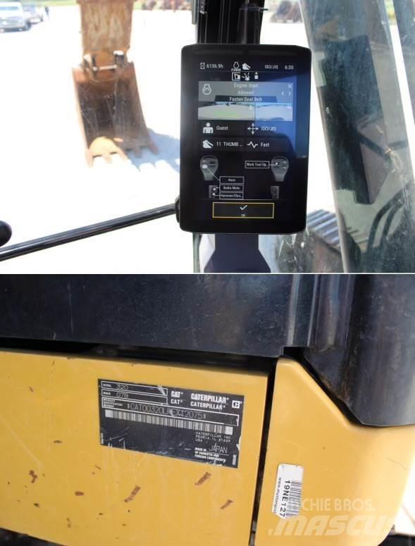 CAT 320 Εκσκαφείς με ερπύστριες