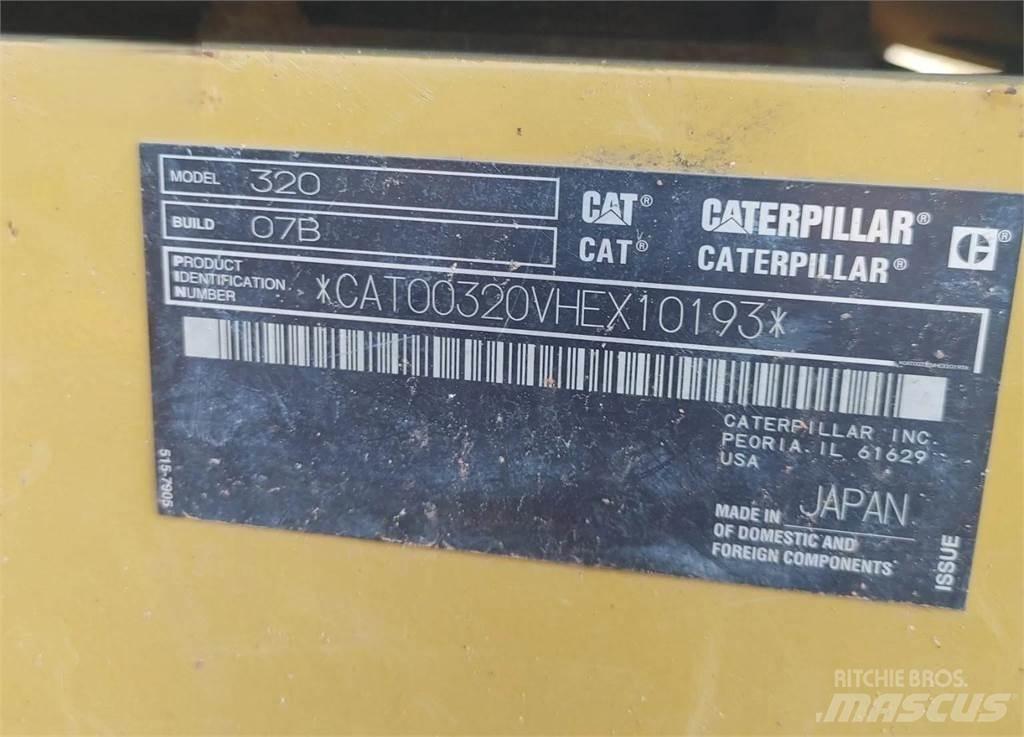 CAT 320 Εκσκαφείς με ερπύστριες