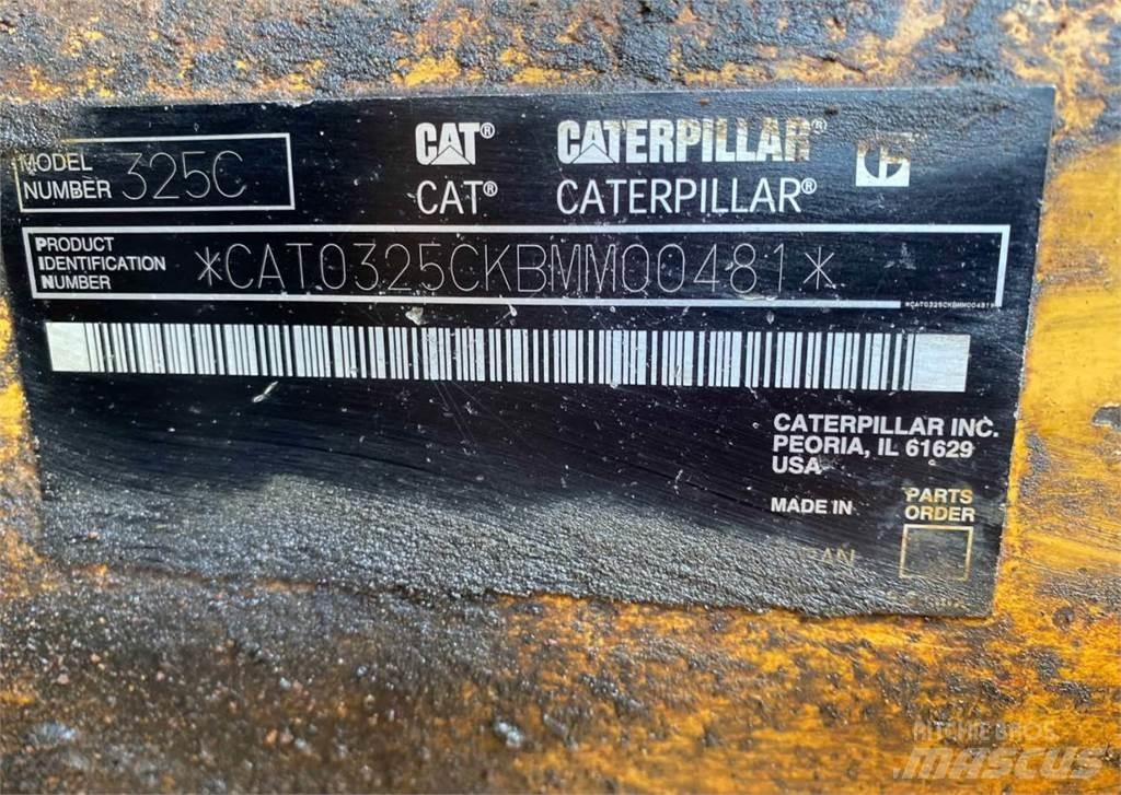 CAT 325C Εκσκαφείς με ερπύστριες
