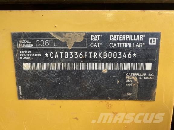 CAT 336FL Εκσκαφείς με ερπύστριες