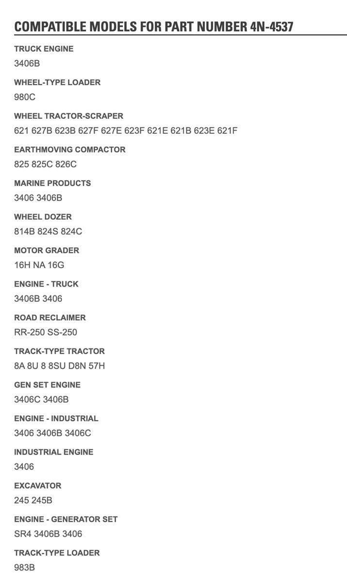CAT 3406 Μεταφορές - Άλλα