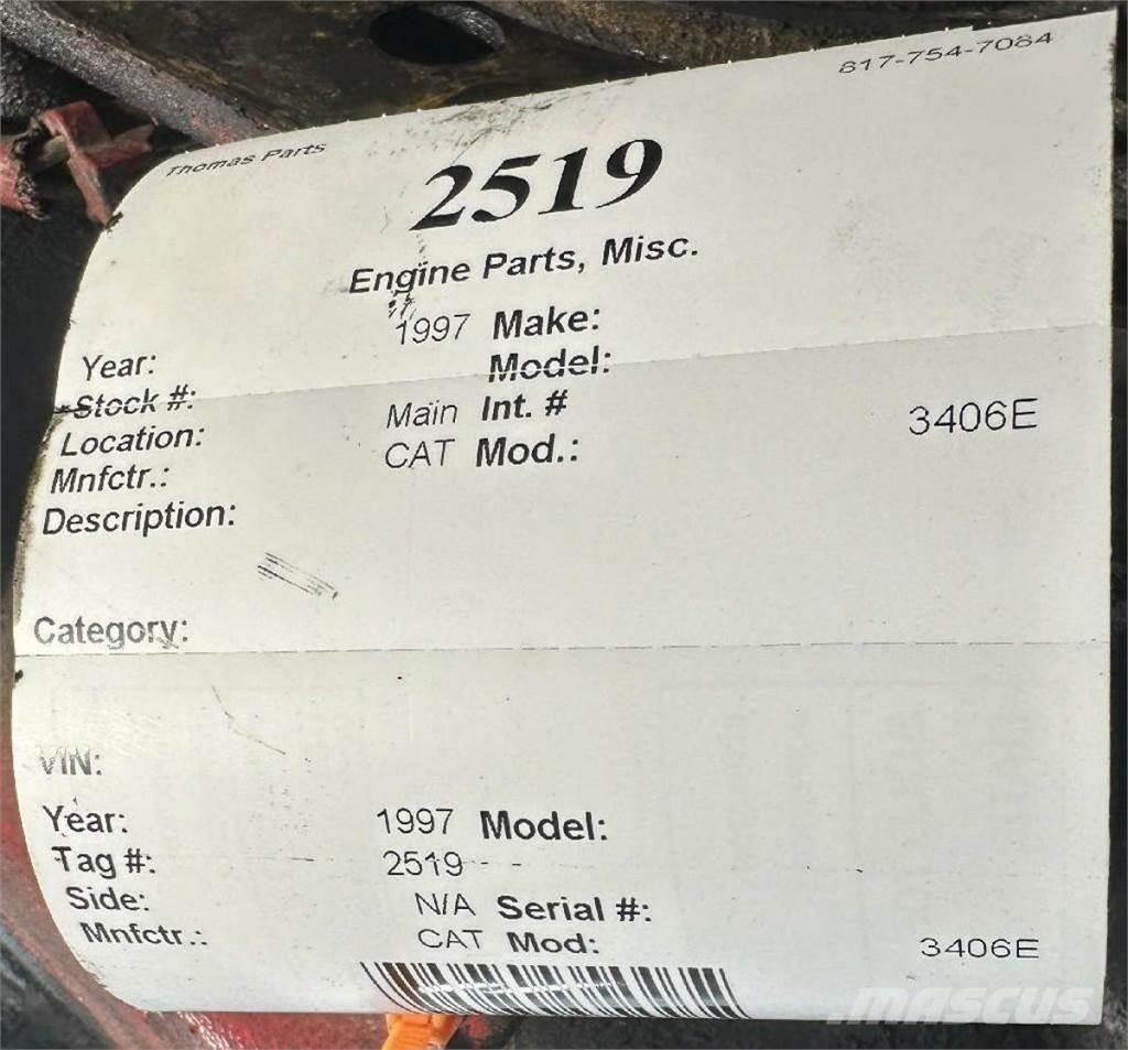 CAT 3406E Κινητήρες
