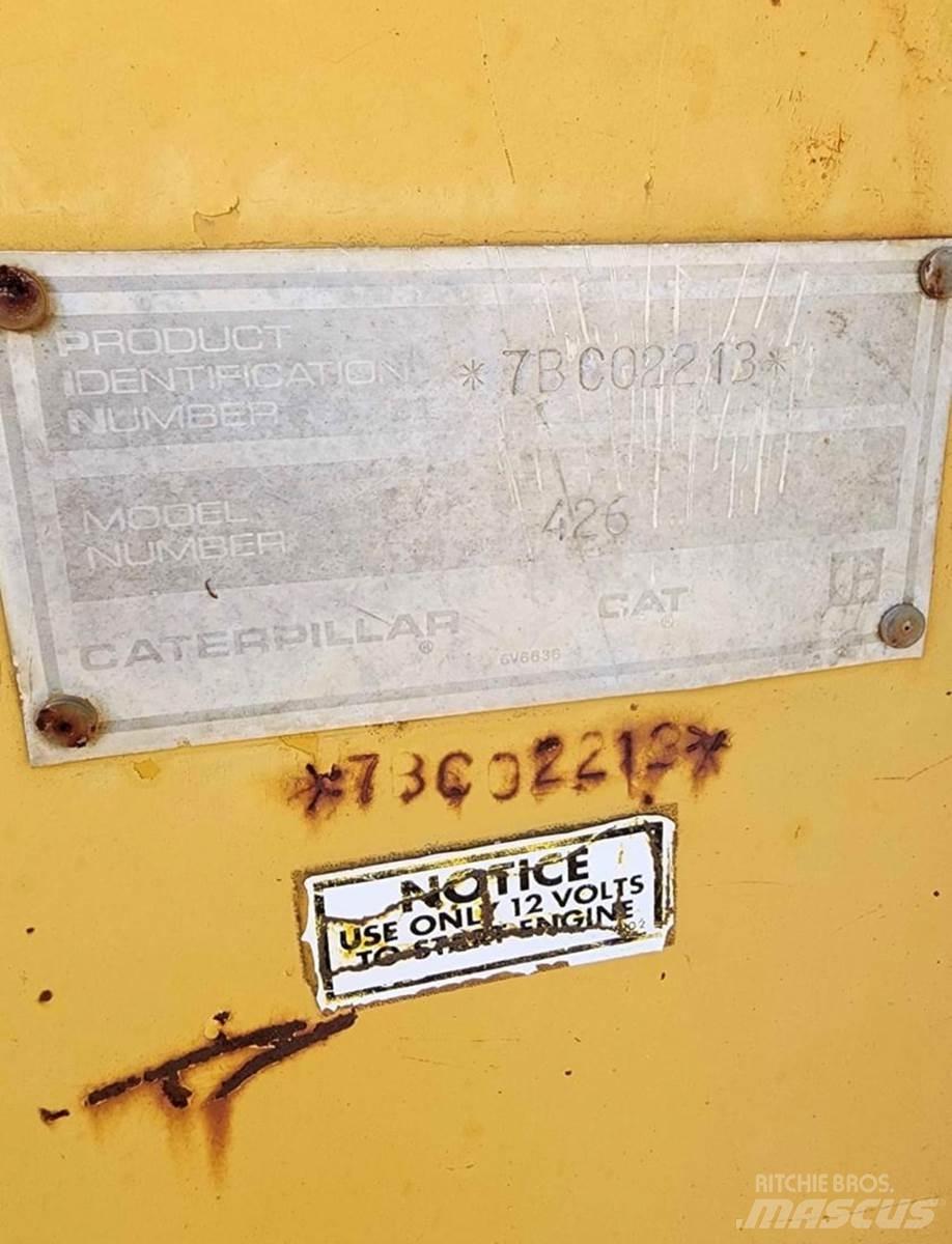 CAT 426 Εκσκαφείς Φορτωτές τύπου JCB