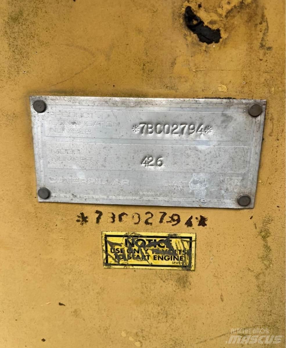 CAT 426 Εκσκαφείς Φορτωτές τύπου JCB