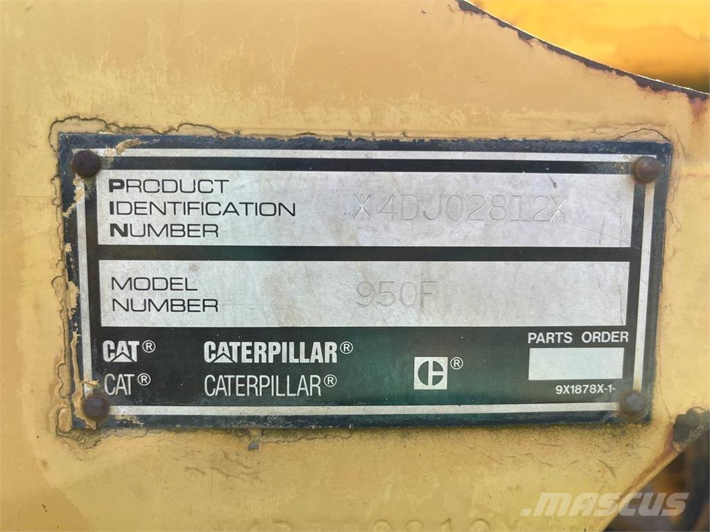 CAT 950F Φορτωτές με λάστιχα (Τροχοφόροι)