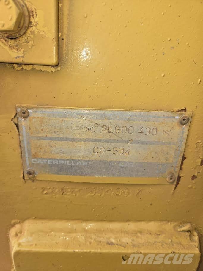 CAT CB-534 Οδοστρωτήρες μονού κυλίνδρου